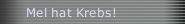 Mel hat Krebs!